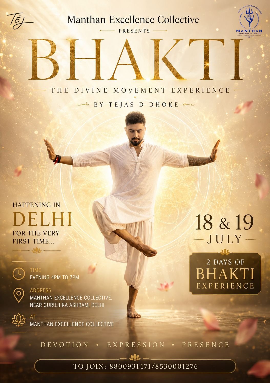 Bhakti Event Poster